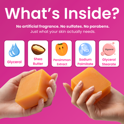 Lunaevo Menopause Deodorizing Persimmon Soap