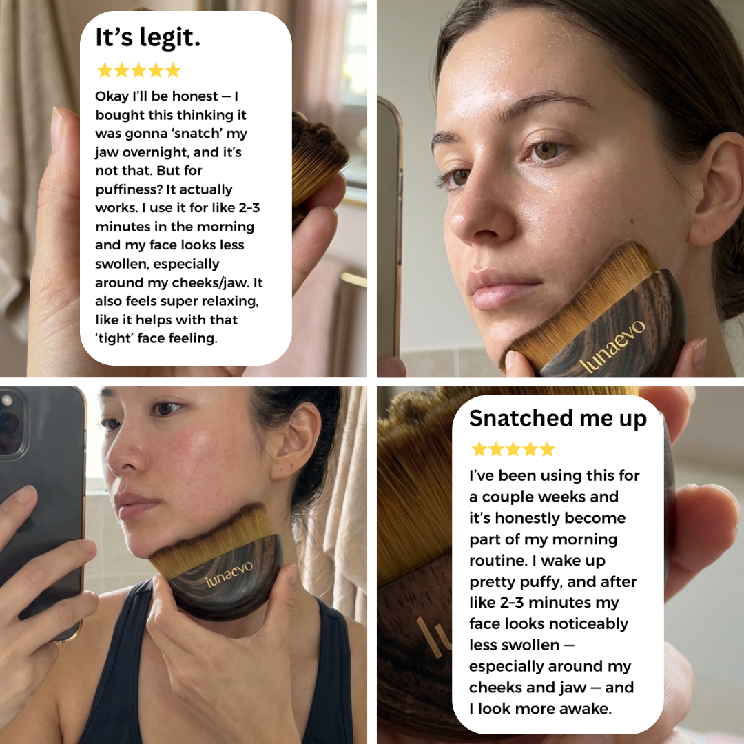 Lunaevo Lymphatic Drainage Brush